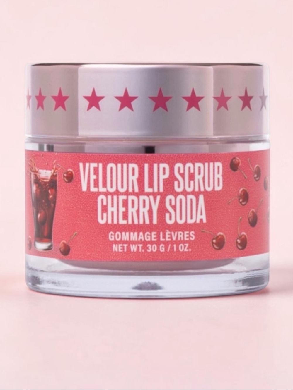 Jeffree Star Velour Lip Scrub Cherry Soda BNIB Vegan Cruelty Free